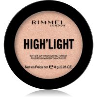 Rimmel High'light kompaktný púdrový rozjasňovač odtieň 002 Candelit 8 g