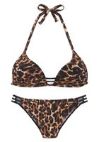 Bruno Banani Bikini  smeđa / moka smeđa / crna