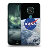 Silikónový prehľadný obal pre Nokia 7.2 - Nasa Earth