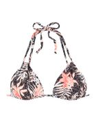 BUFFALO Bikini gornji dio  čokolada / roza / crna / bijela