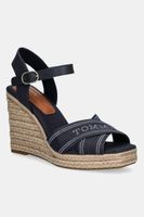 Sandále Tommy Hilfiger TOMMY HILFIGER ESPAD HIGH WEDGE
