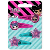 L.O.L. Surprise Hair clip Set заколки для волосся для дітей 4 кс