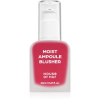 House of Hur Moist Ampoule Blusher flüssiges Rouge Farbton 02 Deep Plum 20 ml