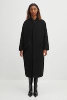 MM6 Maison Margiela košeľové šaty bavlnené