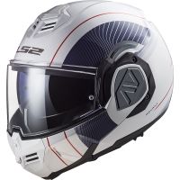 Překlopná moto přilba LS2 FF906 Advant Cooper White Blue P/J S (55-56)