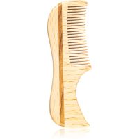 Golden Beards Eco Moustache Comb 7,5 cm ξύλινη χτένα για τα γένια 7,5 εκ