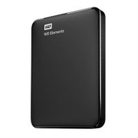 WD Elements Portable 4TB 2.5" USB3.0, Black