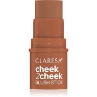 Claresa Cheek 2 Cheek krémes bronzosító stift árnyalat 02 Milk Choco 6 g