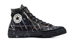 Converse Chuck 70 Paint Splatter High Top Bărbați - Adidași Converse - Negru - A06541C-4.5 - Size: 4.5
