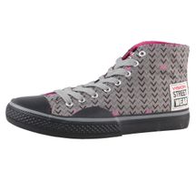 Schuhe Ladies VISION - Canvas HI - Grey/Pink 36,5