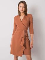 Dress-LK-SK-507665.17P-light brown