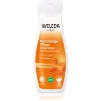 Weleda BIO Sea buckthorn syrup Rakytník енергетичне молочко для тіла 200 мл