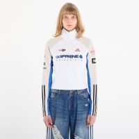 adidas Teamgeist Slim Full Zip Long-Sleeve Top White XS