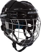 Prilba Bauer Prodigy Combo YTH, červená, Detská, 48-53cm