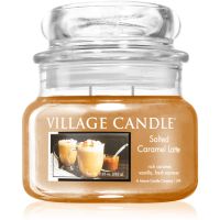 Village Candle Salted Caramel Latte aроматична свічка (Glass Lid) 262 гр