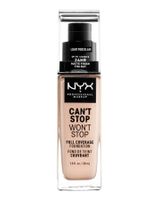 NYX Professional Makeup tekoča podlaga - Can't Stop Won't Stop Full Coverage Foundation - Light Porcelain (CSWSF1.3)