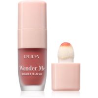 PUPA Milano Wonder Me Shake Blush кремообразен руж за озаряване на лицето цвят 001 5.5 мл.