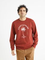 Celio Begrif Sweatshirt Rot