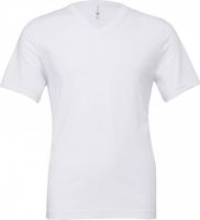 Bella+Canvas Lehké slim-fit unisex tričko Bella Canvas do véčka 145 g/m Barva: Bílá, Velikost: M