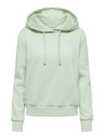 ONLY Sweater majica 'ONLNoli'  menta / srebro