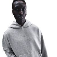 Nike Standard Issue Therma-FIT Brushed Basketball Pullover Hoodie Grey - Pánske - Mikina Nike - Sivé - IM5918-063 - Veľkosť: XL