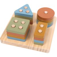 2Kids Toys Colourful Shape Sorter Activity Steckspielzeug 12m+ 17 St.