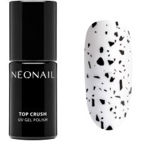 NEONAIL Top Crush Top Coat für die Verwendung mit UV/LED Lampen Farbton Black Gloss 7,2 ml