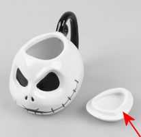 Tasse NIGHTMARE BEFORE XMAS - Surprised Jack x2 - BESCHÄDIGT