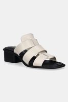 Calvin Klein Jeans papuci HEEL SQUARE MG LTH