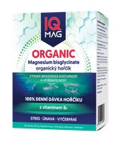 IQ MAG ORGANIC Magnesium+B6, organický horčík 90 kapsúl