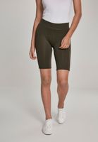 Women's cycling shorts dark olive