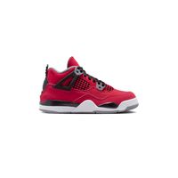 Air Jordan 4 Retro "Toro Bravo" (PS) - Detské - Tenisky Jordan - Červené - HV4381-600 - Veľkosť: 31
