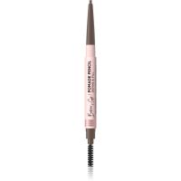 Eveline Cosmetics Brow & Go! vízálló szemöldökceruza 2in1 kefével árnyalat Taupe 4 g