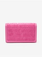 Pink Womens Crossbody Handbag Love Moschino - Women