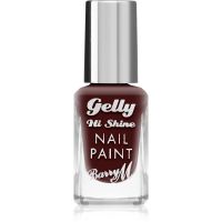 Barry M Gelly Hi Shine lakier do paznokci odcień Black Cherry 10 ml