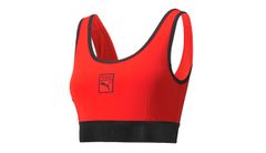 Puma x Vogue Bra Top - Dámske - Spodné  Puma - Červené - 534688_95 - Veľkosť: XS