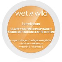 Wet n Wild Bare Focus Clarifying Finishing Powder mattító púder árnyalat Medium/Tan 6 g