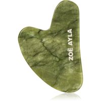 Zoë Ayla Luxurious Jade Gua Sha Therapy Tool масажний інструмент 1 кс