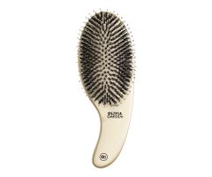 Kefa na rozčesávanie vlasov s nylonovými a diviačími štetinami Olivia Garden Curve - zlatá (ID2088) + darček zadarmo