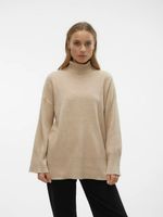 Vero Moda Goldneedle Rollkragen Beige