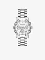 Michael Kors Runway Armbanduhr Silber