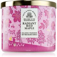 Bath & Body Works Radiant Red Maple ароматна свещ 411 гр.