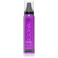 Schwarzkopf Professional IGORA Expert Mousse színező hab hajra árnyalat 9,5-55 Honey 100 ml