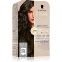 Schwarzkopf Creme Supreme permanentná farba na vlasy odtieň 5-1 Cool Light Brown 60 ml