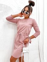 Resti Damska sukienka tkaninowa do kolana