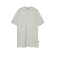 Cropp - Bombažna polo majica basic - light grey