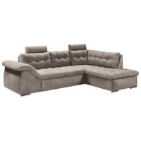 MID.YOU ROHOVÁ SEDAČKA, textil, kompozitné drevo, béžová
