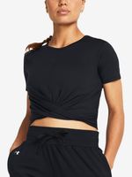 Under Armour Motion Crossover Crop SS Koszulka Czarny