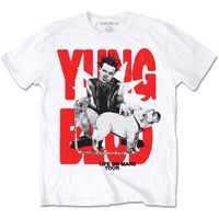 Koszulka metal męskie Yungblud - Life on Mars Tour - ROCK OFF - YBTS32MW XL
