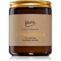 ipuro Functionals Citronella ароматна свещ 200 гр.